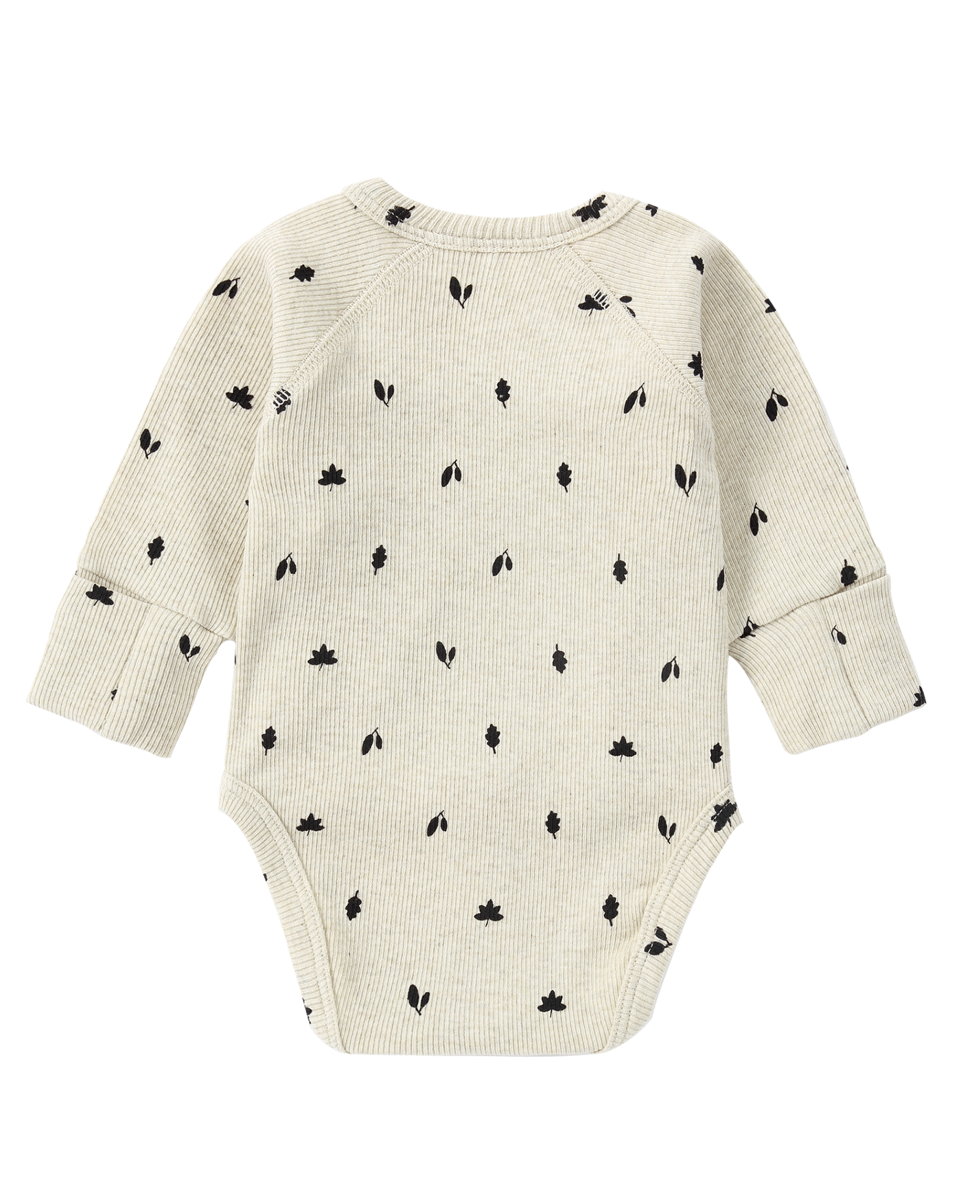 Kimono L/S Bodysuit - Fall Leaves